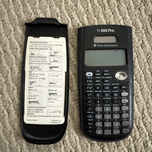 Texas instruments 36x pro - texas, ti-36x